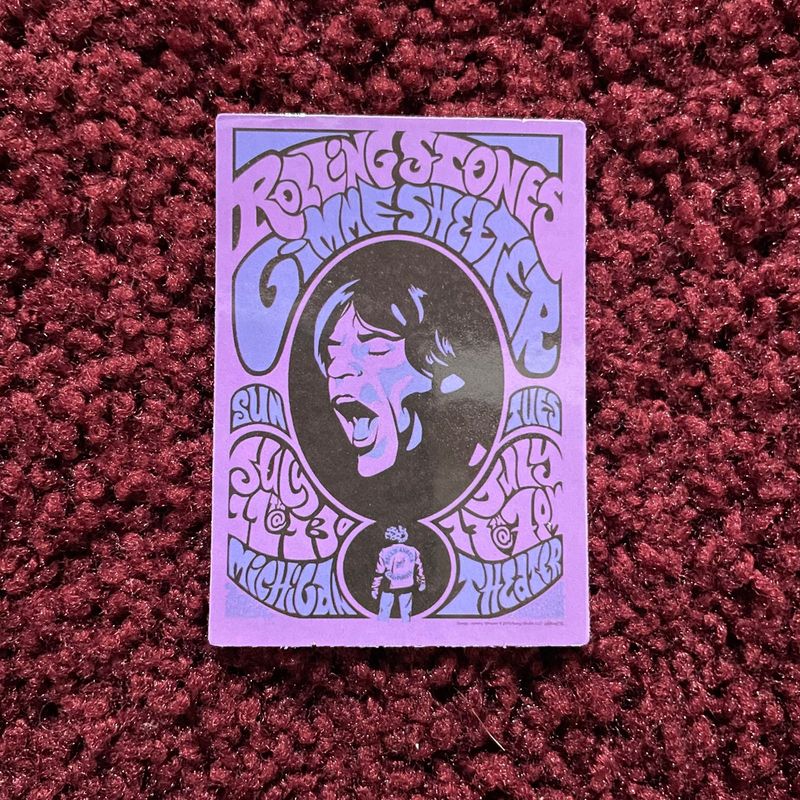 The Rolling Stones - Gimme Shelter (STICKER)