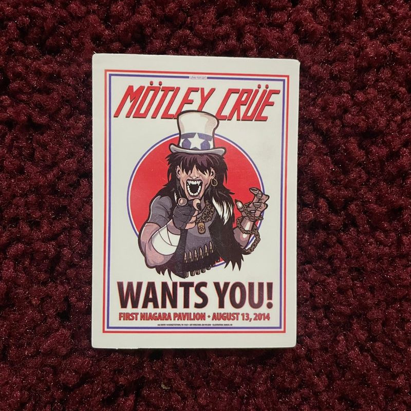 Motley Crue - Niagara Pavilion (STICKER)