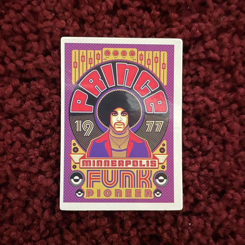 Prince - Funk Pioneer (STICKER)