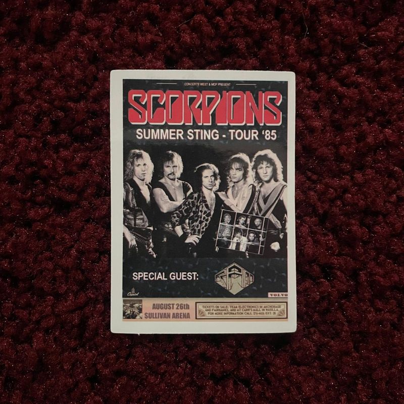 Scorpions - Tour '85 (STICKER)