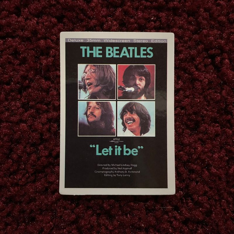 The Beatles - Let it Be (STICKER)