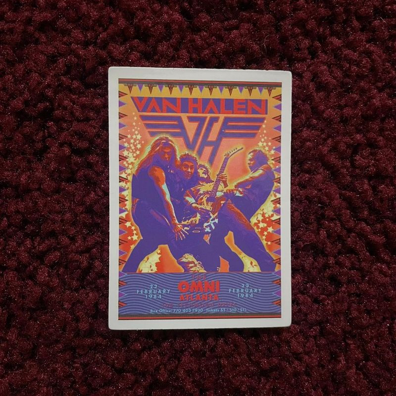 Van Halen - Atlanta (STICKER)