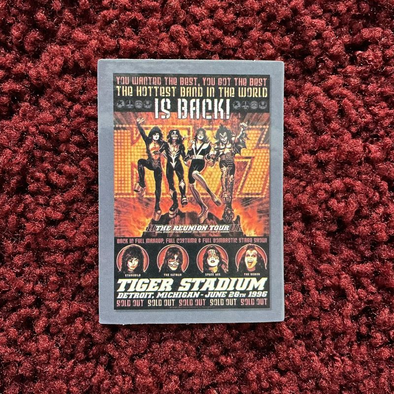 Kiss - Tiger Stadium (STICKER)