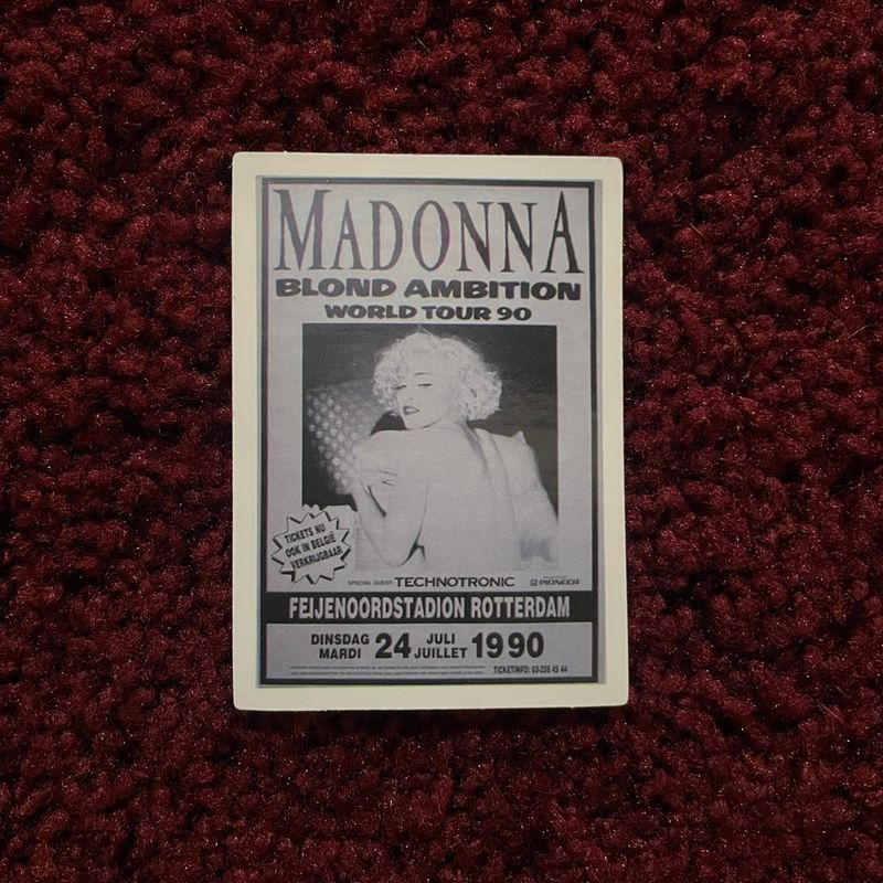 Madonna - Blond Ambition (STICKER)