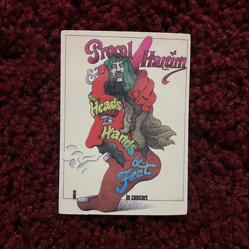 Procol Harum - Heads, Hands &amp; Feet (STICKER)