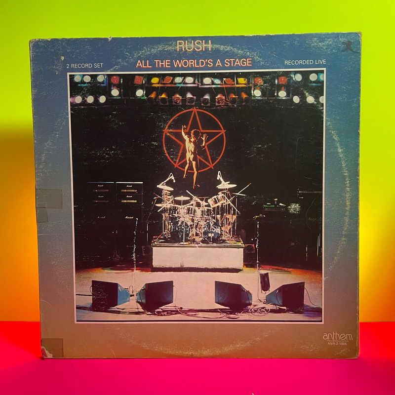 Rush - All the World's a Stage (1976) 2LP