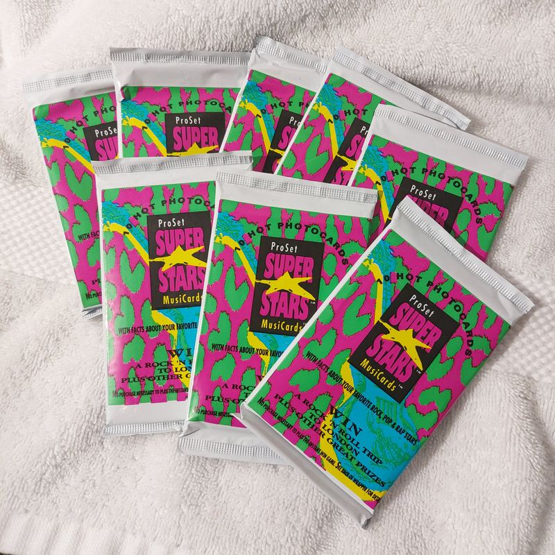 Super Stars MusiCards (UN PAQUETE)