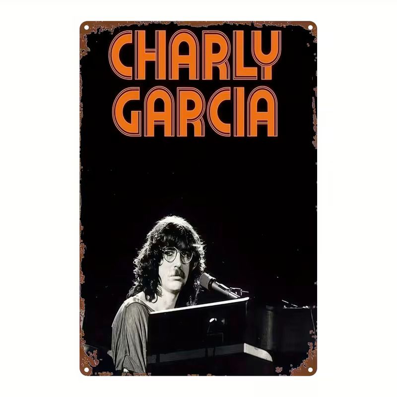 Placa Metálica - Charly Garcia