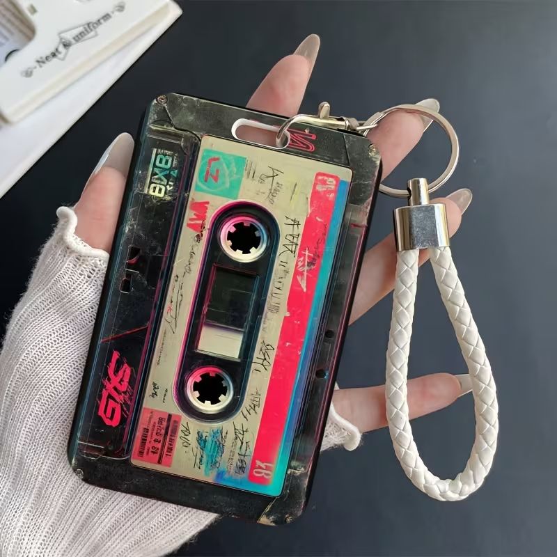 Llavero Portatarjetas - Cassette