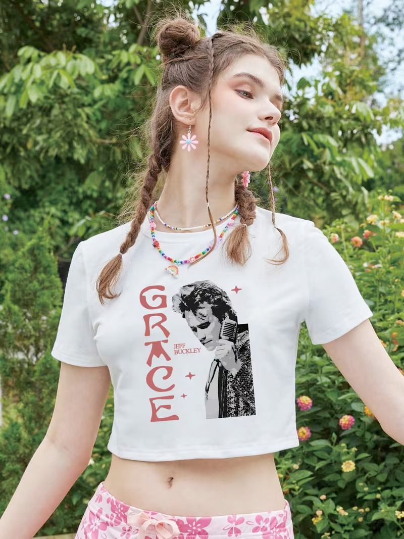 Crop Top - Jeff Buckley "Grace"