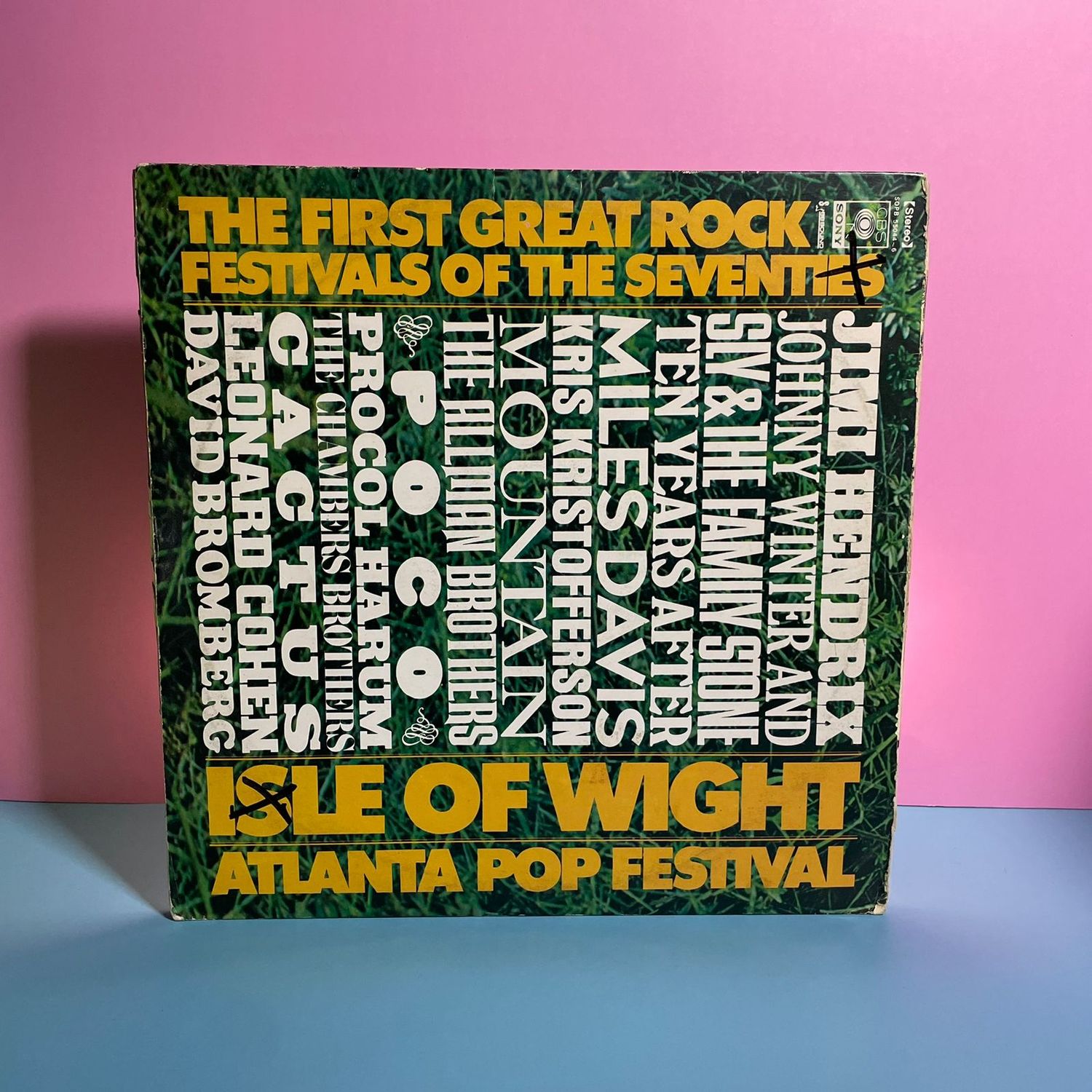 Varios Artistas - The First Great Rock Festivals of the Seventies - Isle of Wight/Atlanta Pop Festival (1971) 3LP