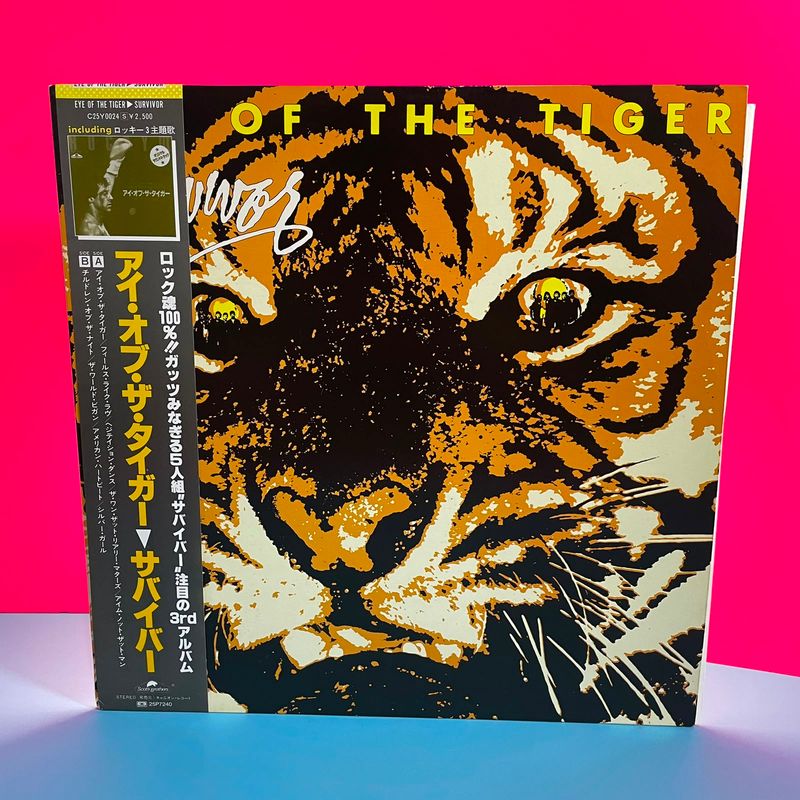 Survivor - Eye of the Tiger (1982) EDICIÓN JAPONESA