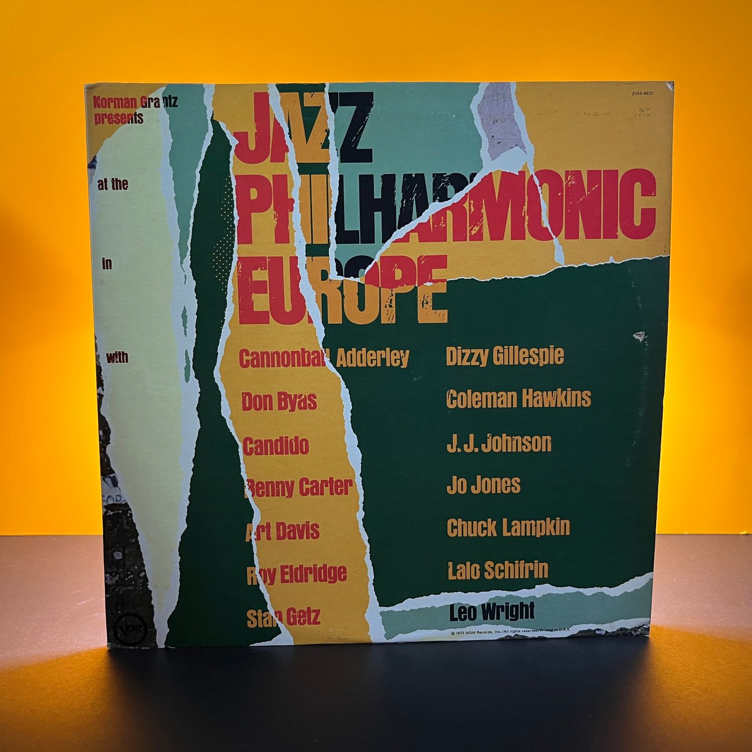 Varios Artistas - Jazz at the Philharmonic in Europe (1973) 2LP