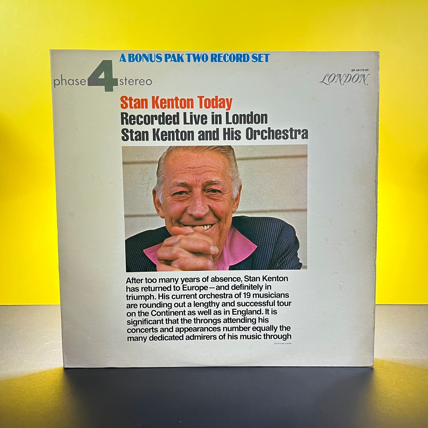 Stan Kenton and His Orchestra - Stan Kenton Today (1972) 2LP