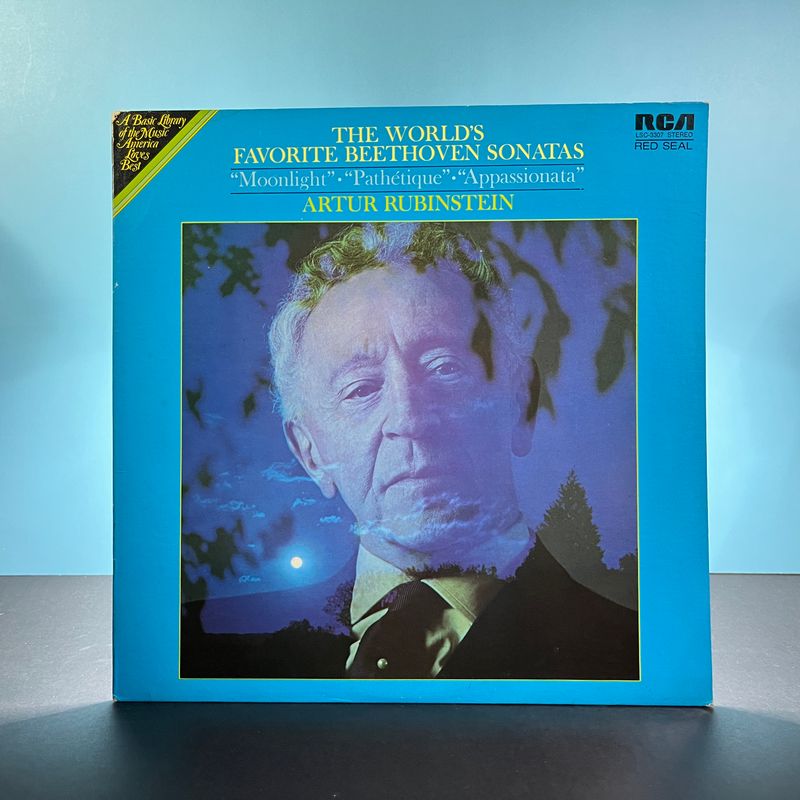 Arthur Rubinstein - Moonlight Sonata: Three Favorite Beethoven Sonatas (1965)
