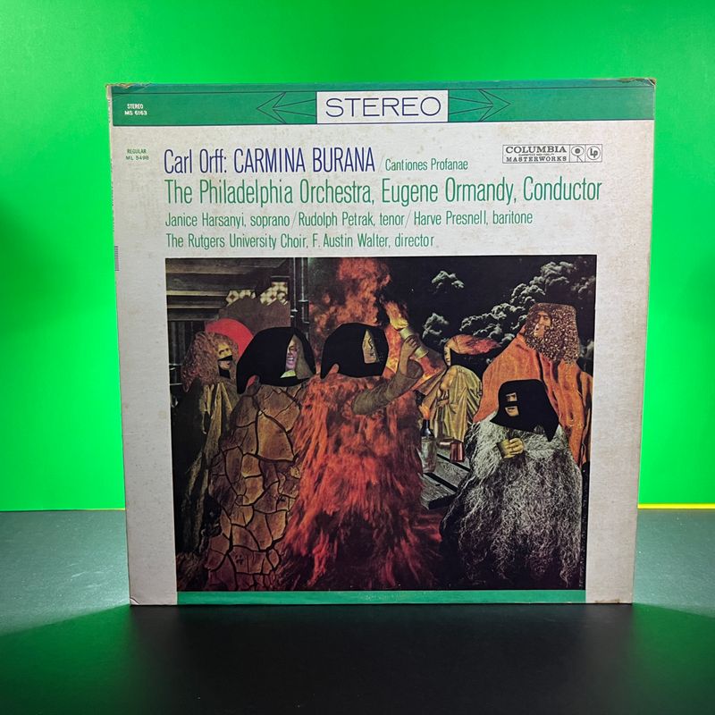 Eugene Ormandy/The Philadelphia Orchestra - Carl Orff: Carmina Burana/Cantiones Profanae (1960)