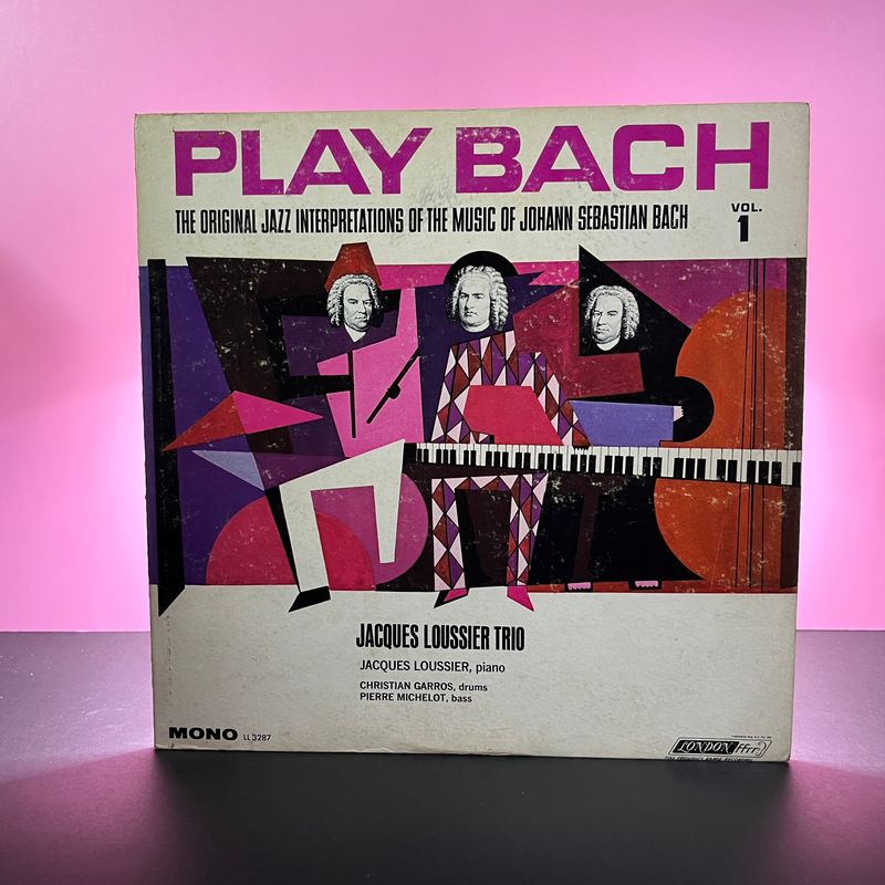 Jacques Loussier Trio - Play Bach Jazz Vol. 1 (1960)