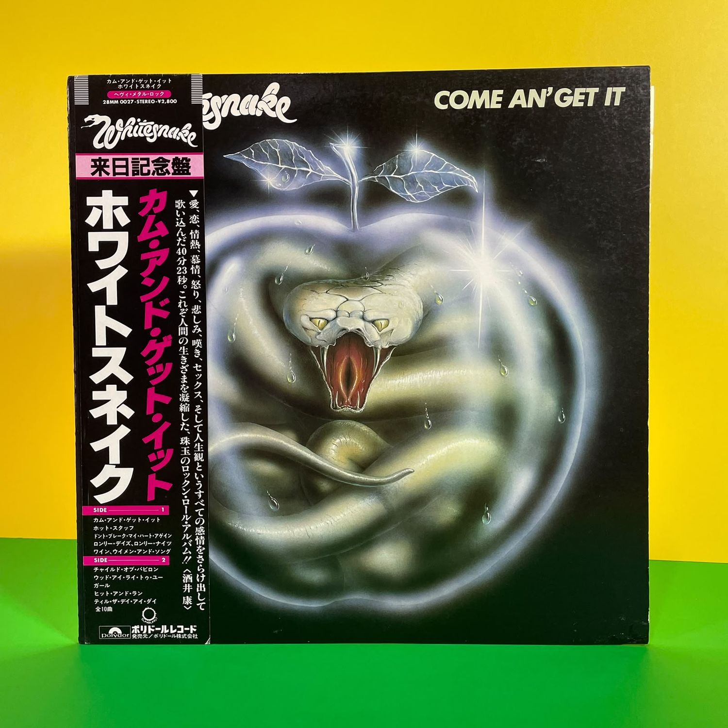 Whitesnake - Come an' Get It (1981) EDICIÓN JAPONESA