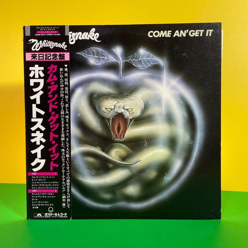 Whitesnake - Come an' Get It (1981) EDICIÓN JAPONESA