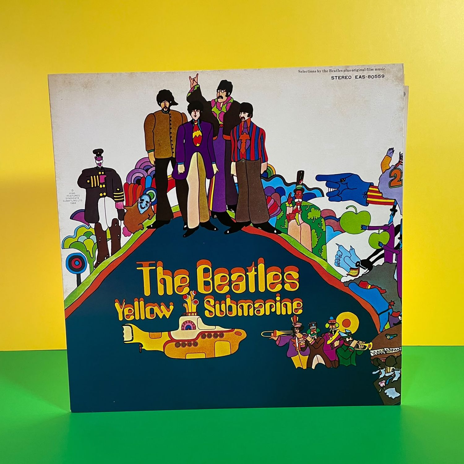 The Beatles - Yellow Submarine (1969) EDICIÓN JAPONESA