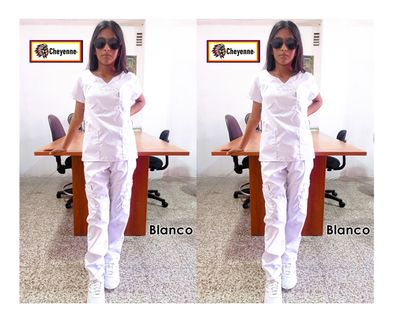 UNIFORME MÉDICO STRETCH BLANCO