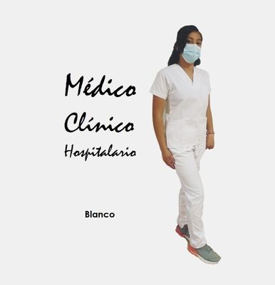 UNIFORME MÉDICO CLÁSICO BLANCO