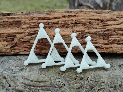 TRIFECTA BLUNT - The Original and ONLY Anchor Ring (Set) - Mountain Peak White
