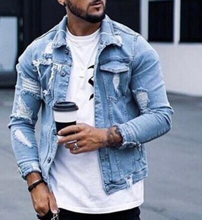 Kyle Vintage Blue Denim Jacket