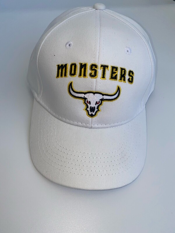 White Monsters Hat - Cotton