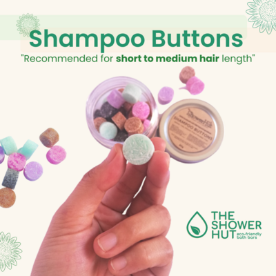 Shampoo Buttons: Mini shampoo bars
