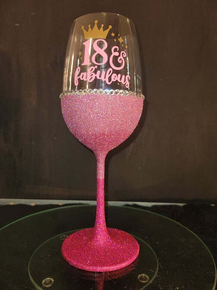 Create your Own Glitter Glasses