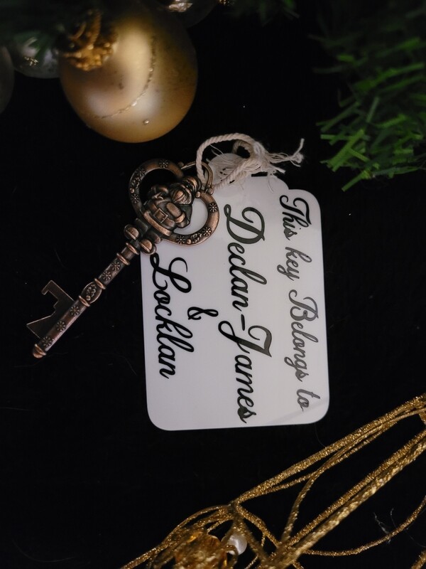 Copper Santa Key