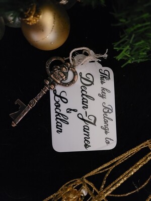 Copper Santa Key