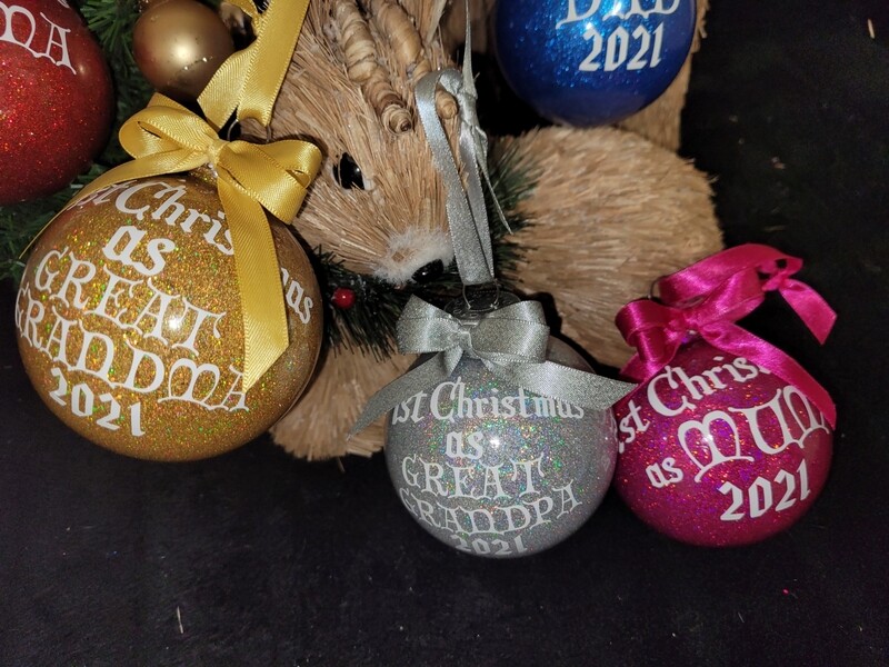 Personalised Name Baubles