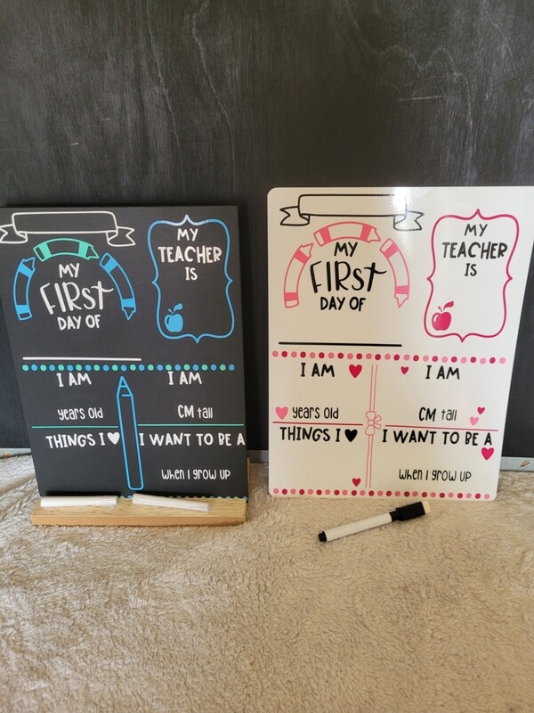 First Day &amp; Last Day Boards