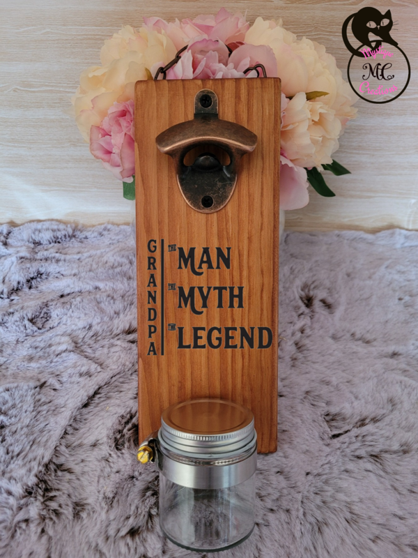 Hand-Made Rustic Wall Mounted Bottle Openers