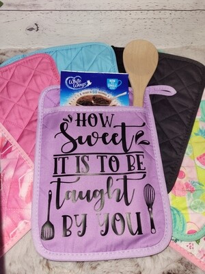 Personalised Oven/Pot Holders