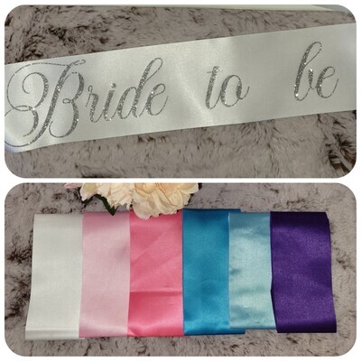 Satin Sashes for all Occasions