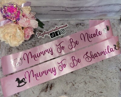 Satin Sashes for all Occasions