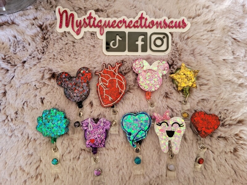 Custom Resin Badge Reels