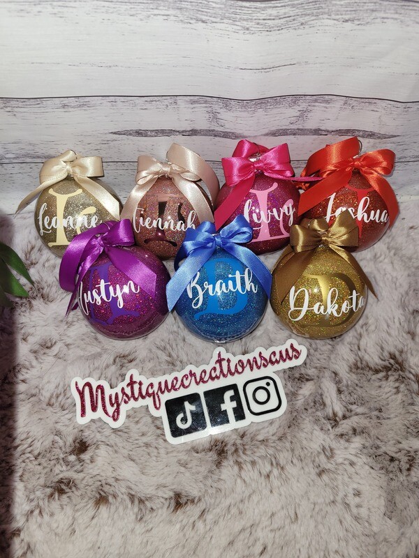 Personalised Name Baubles