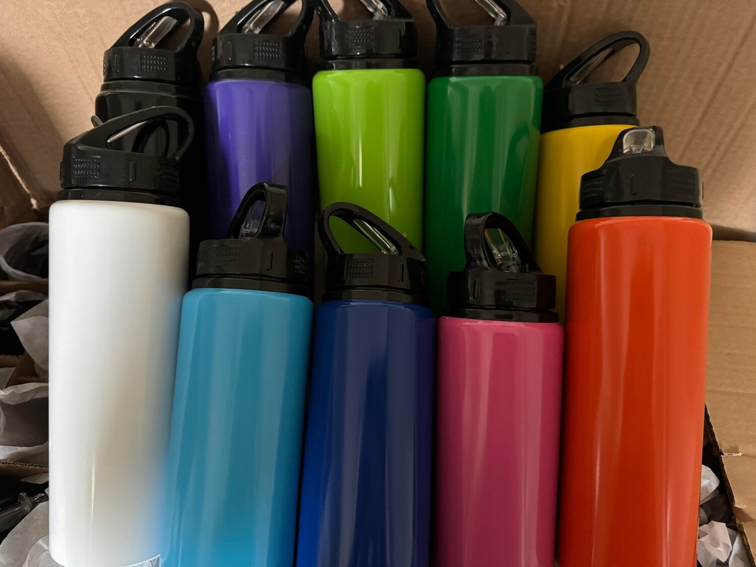 750ml Stainless Steel Bottle with Flip Straw