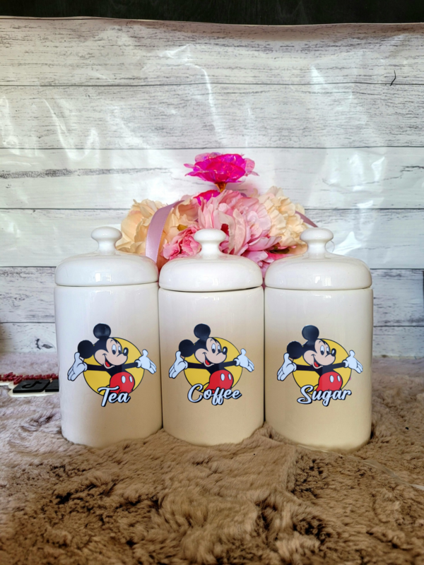 Characters Kitchen Canisters Set