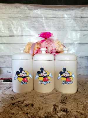 Characters Kitchen Canisters Set