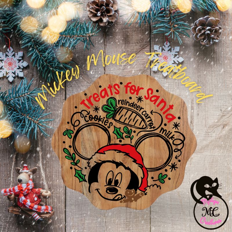 Santa's Milk and Cookies Boards