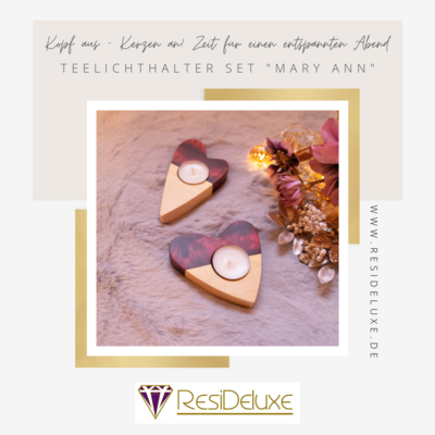 Teelichthalter Set &quot;Mary Ann&quot;