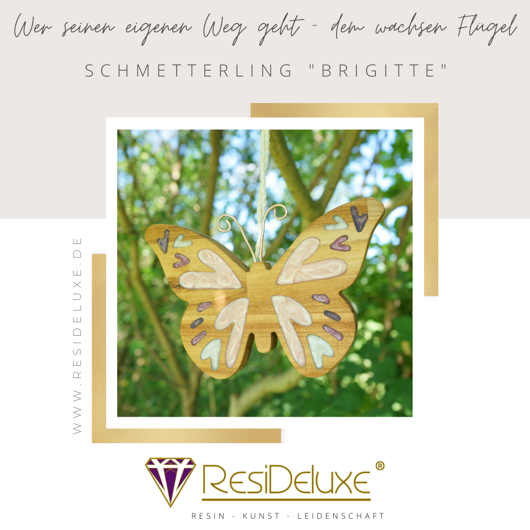 Schmetterling &quot;BRIGITTE&quot; (Akazie)