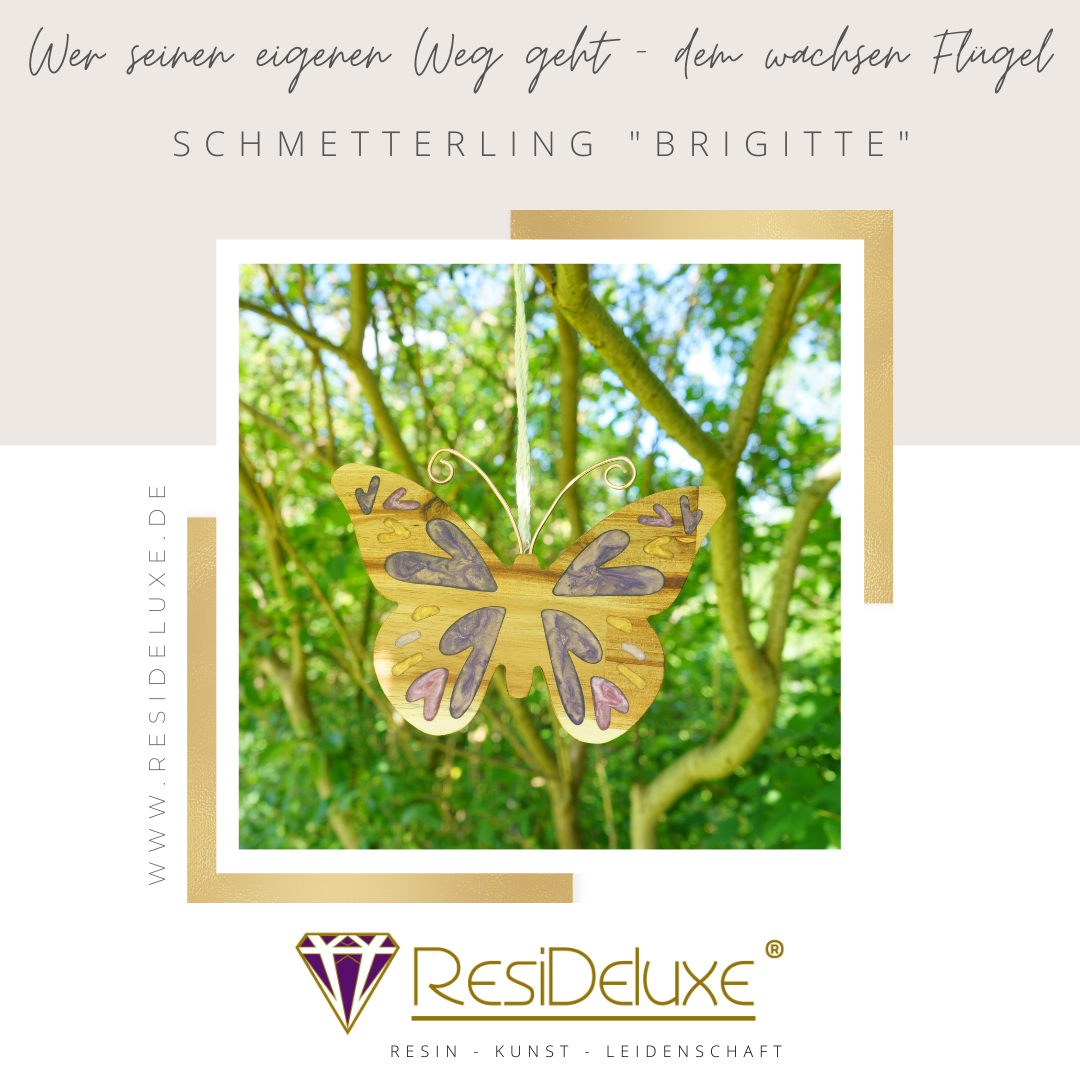 Schmetterling &quot;BRIGITTE&quot; (Akazie)