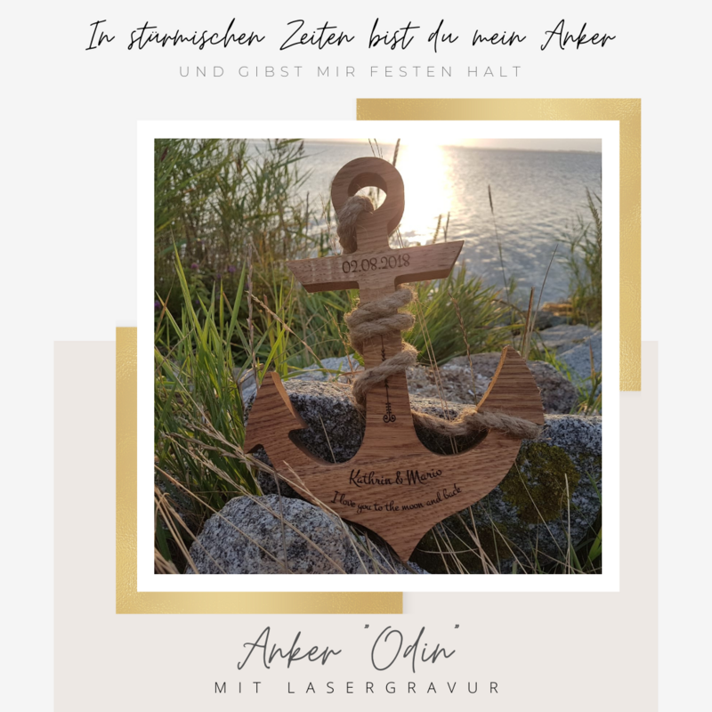 Anker &quot;ODIN&quot; (Eiche veredelt)