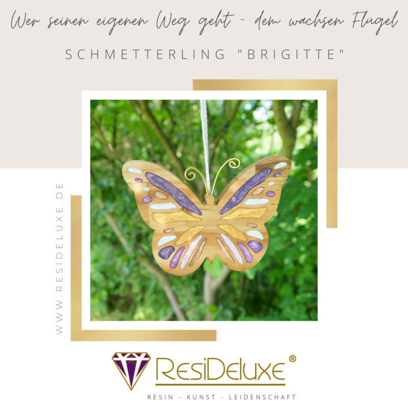 Schmetterling &quot;BRIGITTE&quot; (Akazie)